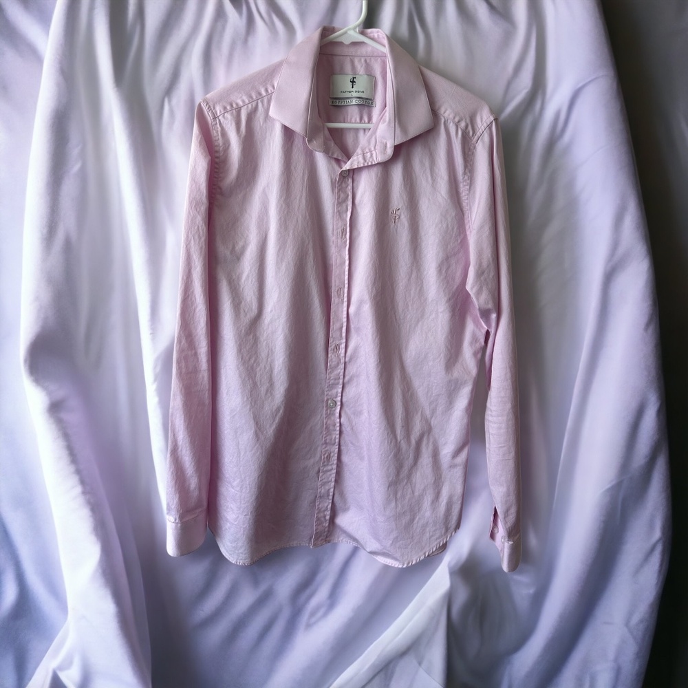 Men's Father Sons button up long sleeve